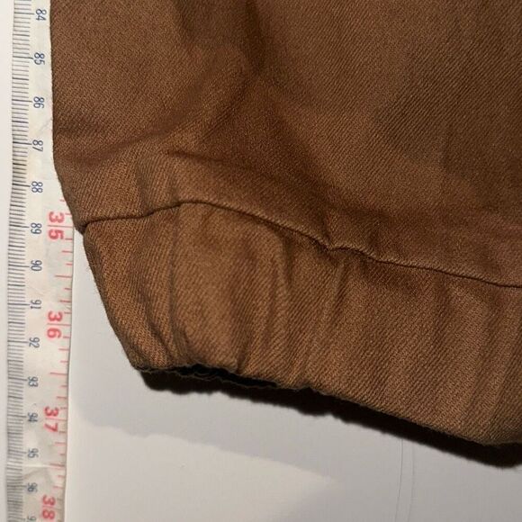 PS/LA Brown High Rise Drawstring Stretch Cargo Jogger Pants by PS/LA size Small - Picture 6 of 12